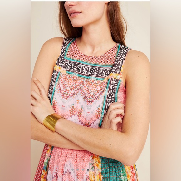 NWT Antropologie Alessandra Maxi Dress 12 - Picture 3 of 8